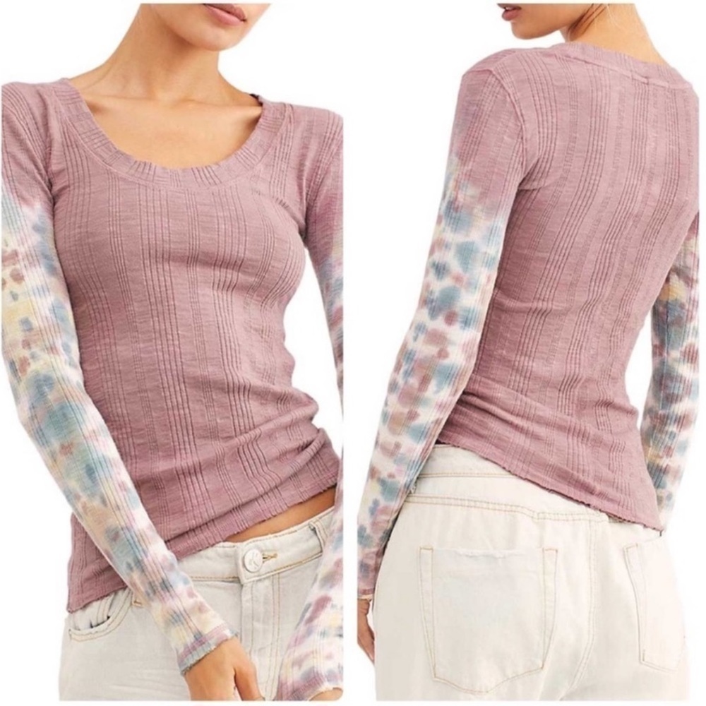 Free People Big Slur Misty Mountain Top Size Small Women